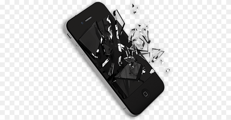 Broken Iphone Iphone Broken, Electronics, Mobile Phone, Phone Free Transparent Png