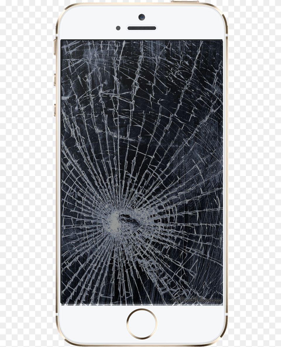 Broken Iphone Iphone Broken Screen, Electronics, Mobile Phone, Phone Free Png