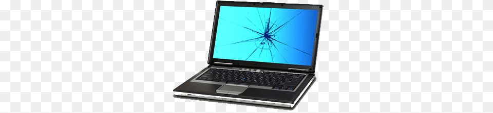 Broken Laptop Screen, Computer, Electronics, Pc Free Png