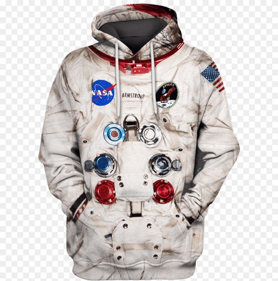 Broken Matt Hardy Neil Armstrong Space Suit Hoodie, Clothing, Coat, Jacket, Astronaut Png