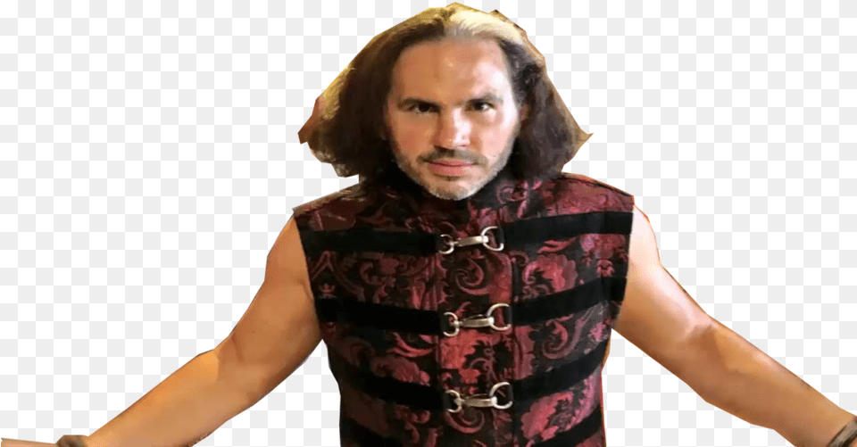 Broken Matt Hardy Professional Wrestling, Clothing, Vest, Lifejacket, Person Free Png Download