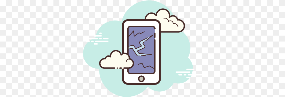 Broken Phone Icon Gmail Cloud Icon, Electronics, Mobile Phone Free Transparent Png