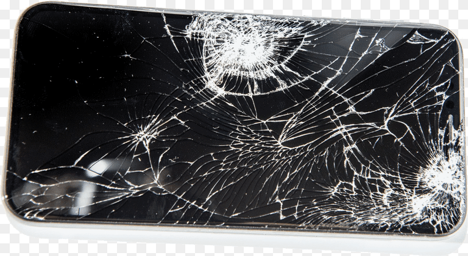 Broken Phone On White Background Royalty Free Samsung A50 Screen Damage, Electronics, Mobile Phone, Iphone, Car Png Image