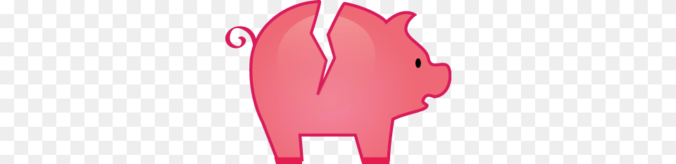 Broken Piggy Bank Clip Art Movieweb, Piggy Bank Png