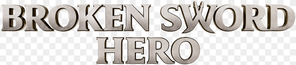 Broken Sword Hero Calligraphy, Text, Logo Free Png