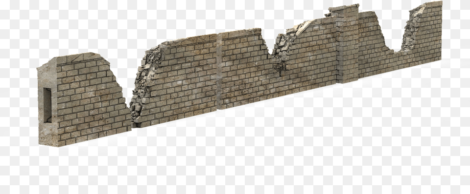 Broken Wall Wall, Architecture, Brick, Building, City Png Image