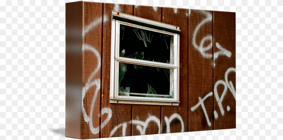 Broken Window By Morrowphotography Window, Home Damage, Window - Broken Free Png
