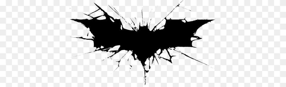 Brokenbat Batman, Gray, Lighting Free Png
