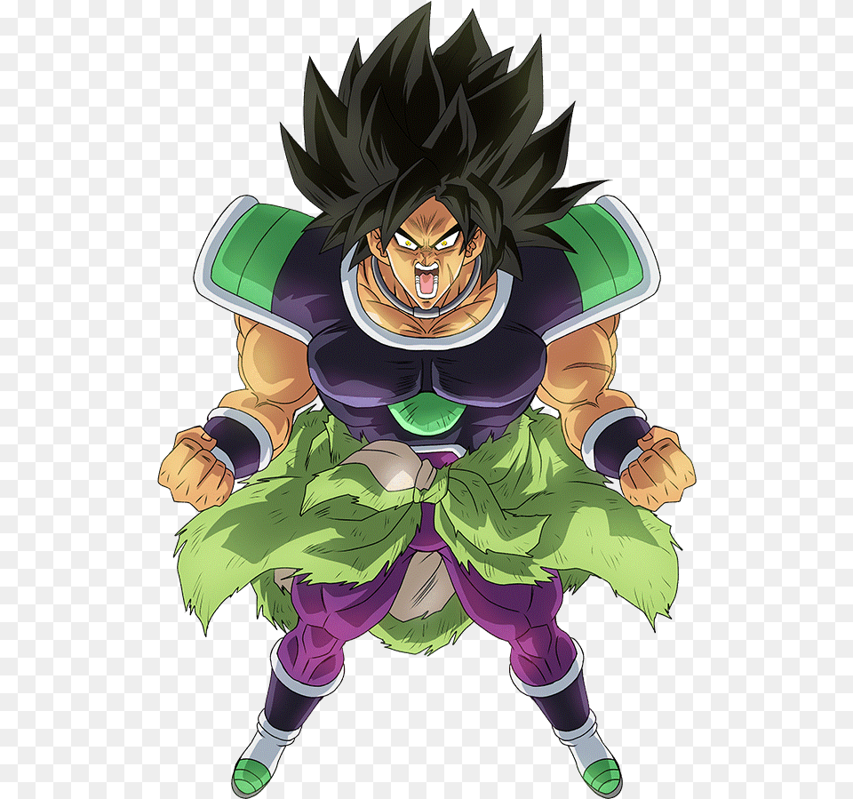 Broly Base Form, Book, Comics, Publication, Baby Free Transparent Png