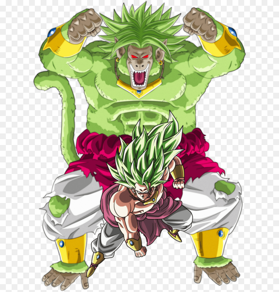 Broly Bestias Dragon Ball Dragon Ball Broly Ozaru, Book, Comics, Publication, Baby Free Png Download