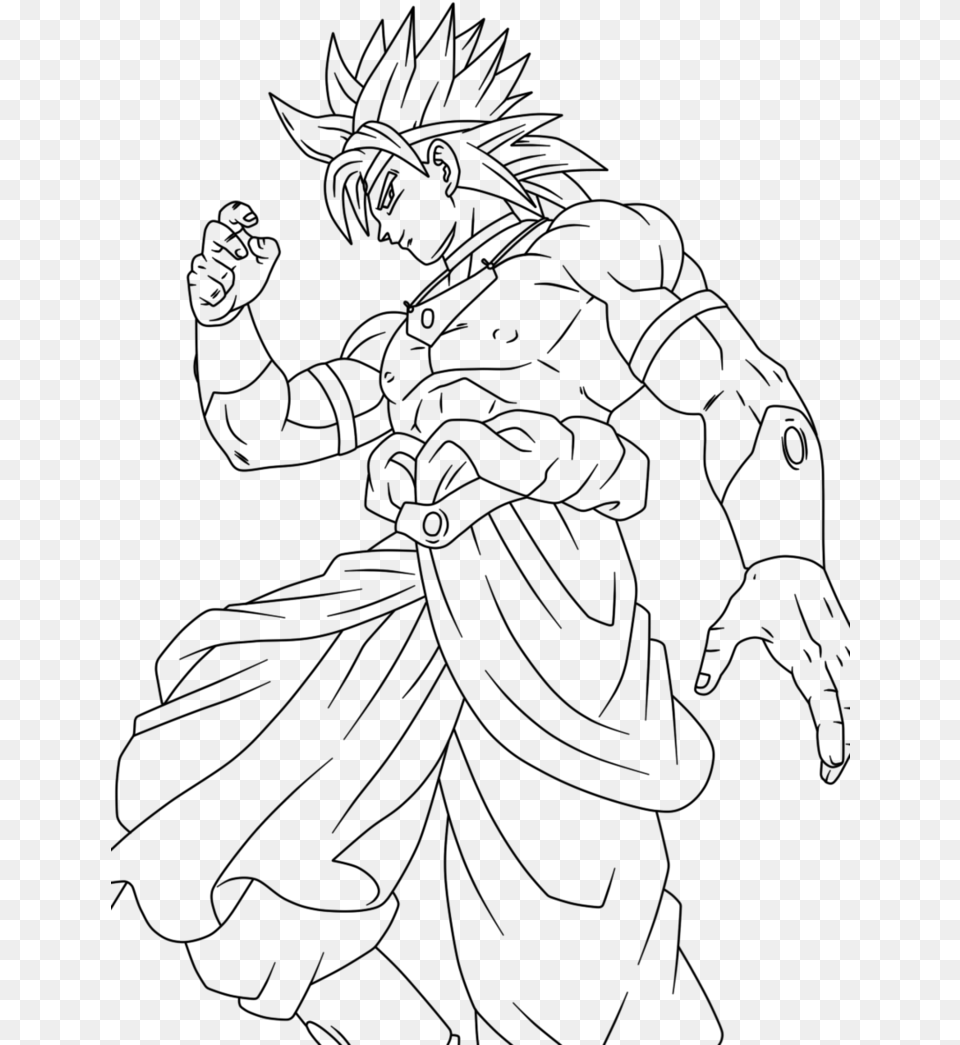 Broly Coloring Page, Nature, Night, Outdoors, Lighting Free Transparent Png