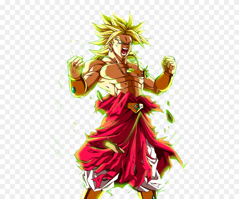 Broly Feito Por Mim Dbz Broly, Publication, Book, Comics, Adult Free Png Download