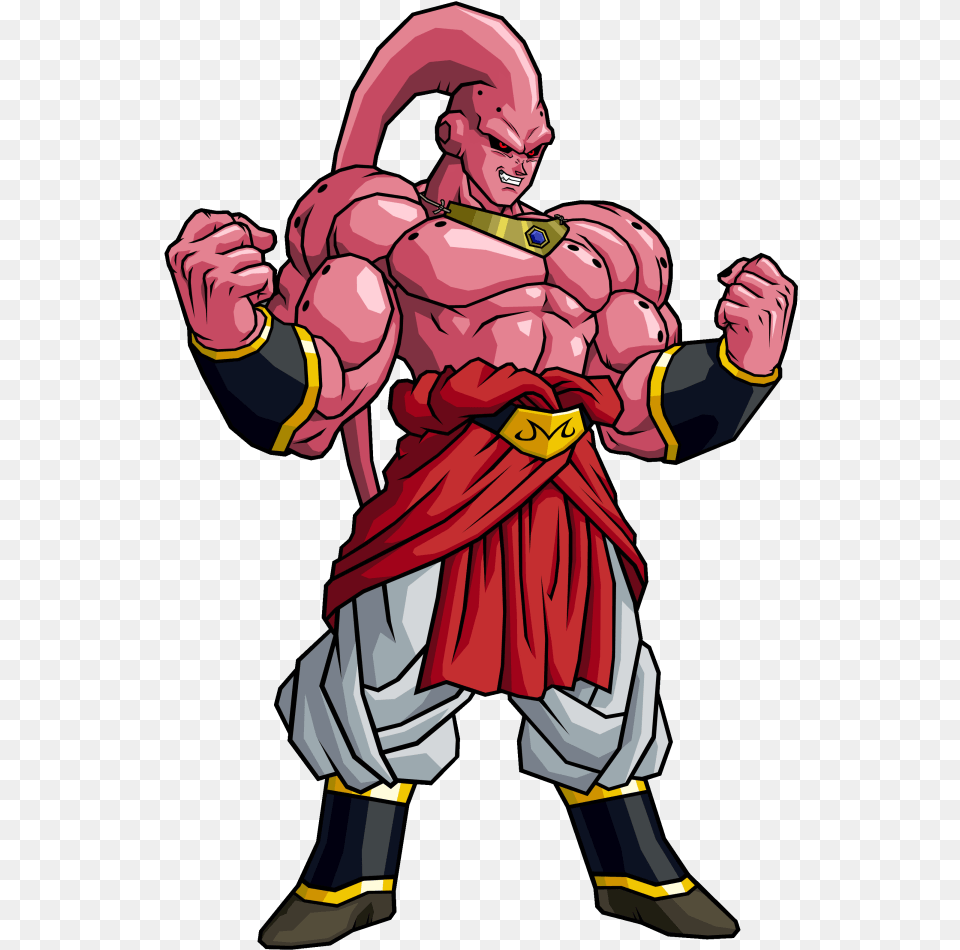 Broly Majin Buu Absorbe A Broly, Book, Comics, Publication, Baby Png