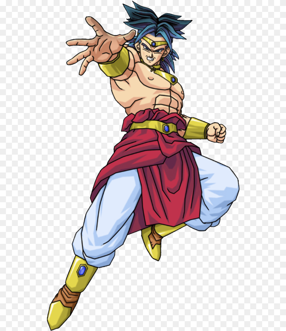 Broly Normal Dragon Ball Z Broly Ssj, Book, Comics, Publication, Person Free Png