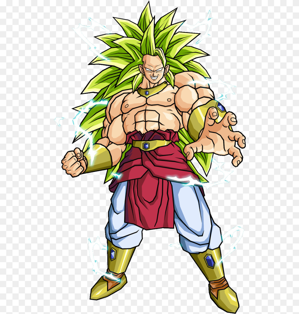 Broly Ss3 Broly Super Sayan, Book, Comics, Publication, Person Free Transparent Png