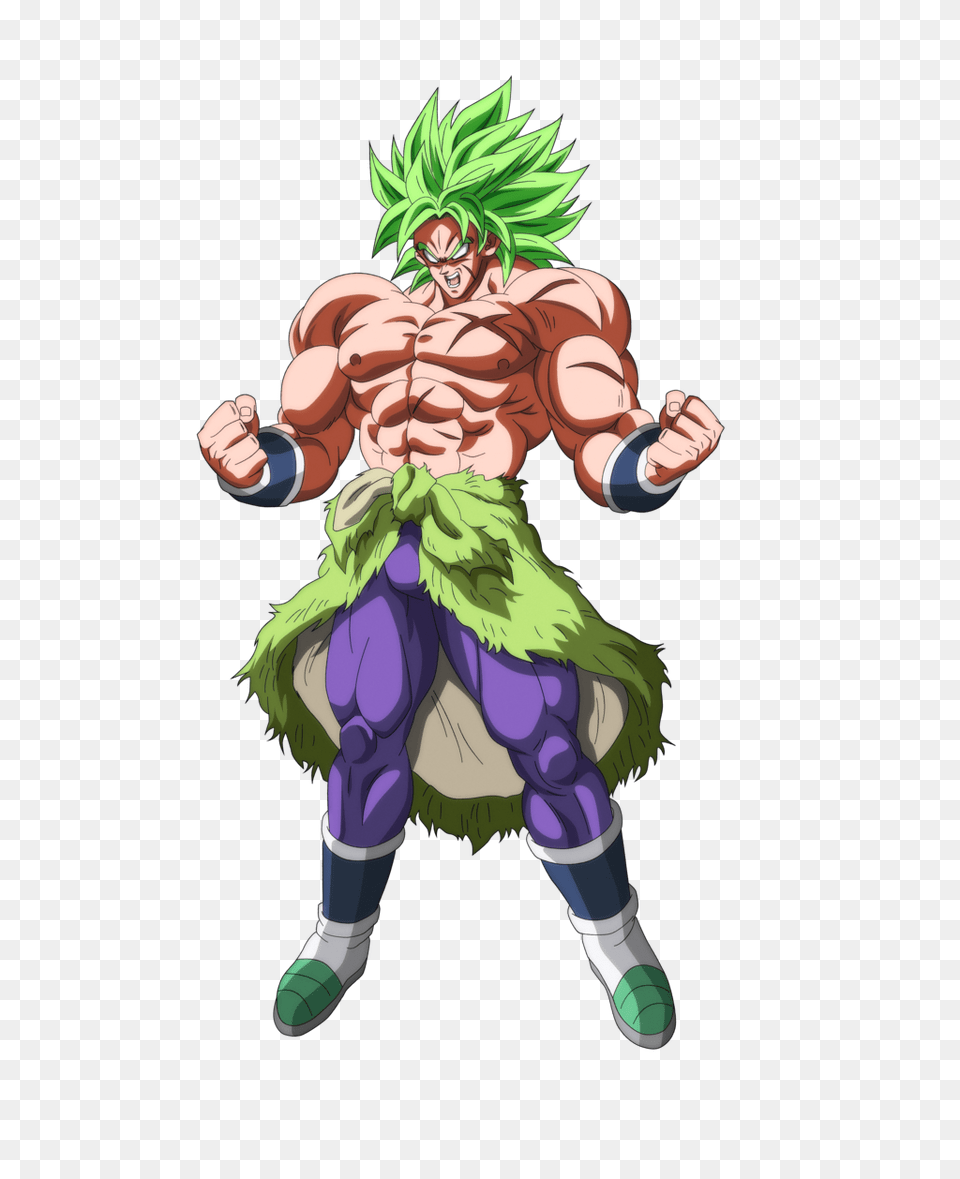 Broly With Extra Shading, Book, Comics, Publication, Baby Png Image