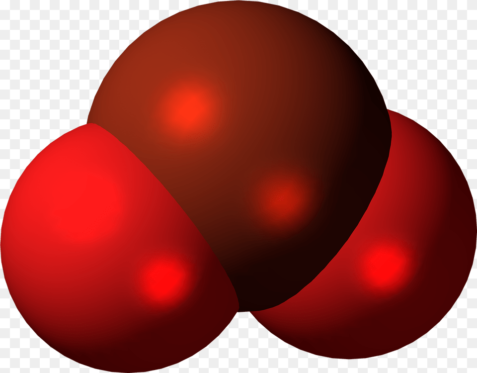 Bromine Dioxide Molecule Spacefill Bromine Molecule, Sphere, Astronomy, Moon, Nature Free Transparent Png