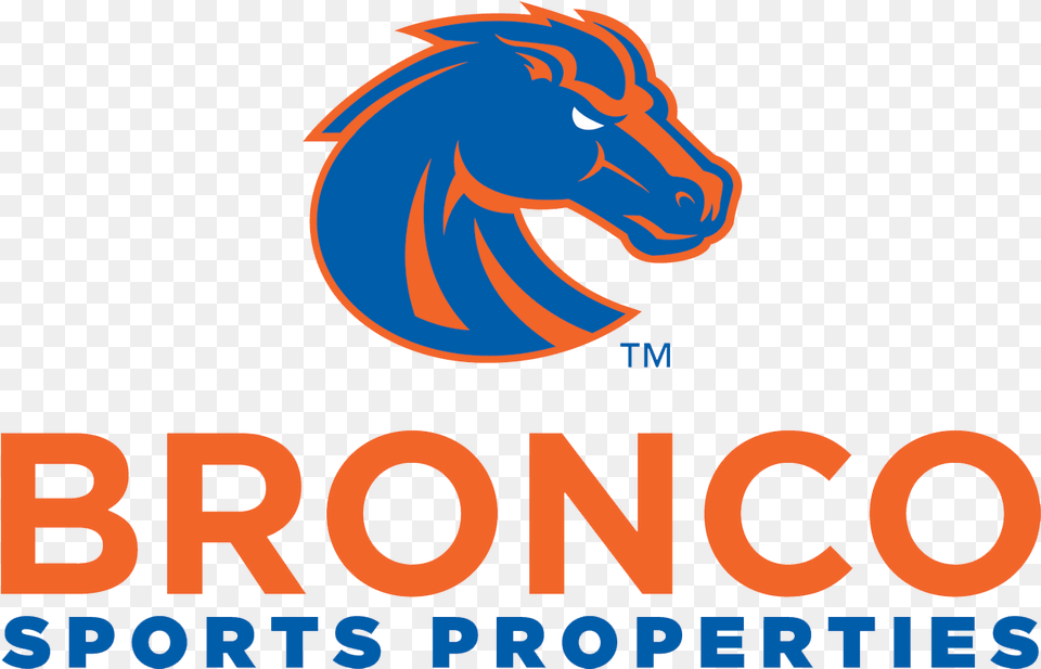 Bronco Sports Properties Boise State Broncos Hbs White Vinyl Fitted Spare Car, Logo Free Png
