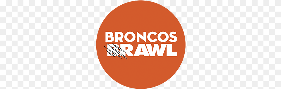 Broncos Brawl Dsgn Tree Circle, Logo, Disk Png
