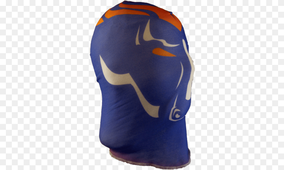Broncos Logo Mask Cuirass, Cap, Clothing, Hat, Swimwear Png Image