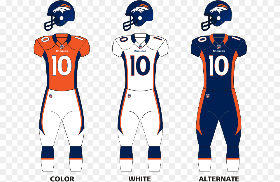 Broncos Uniforms New Orleans Saints, Clothing, Helmet, Shirt, People Free Transparent Png