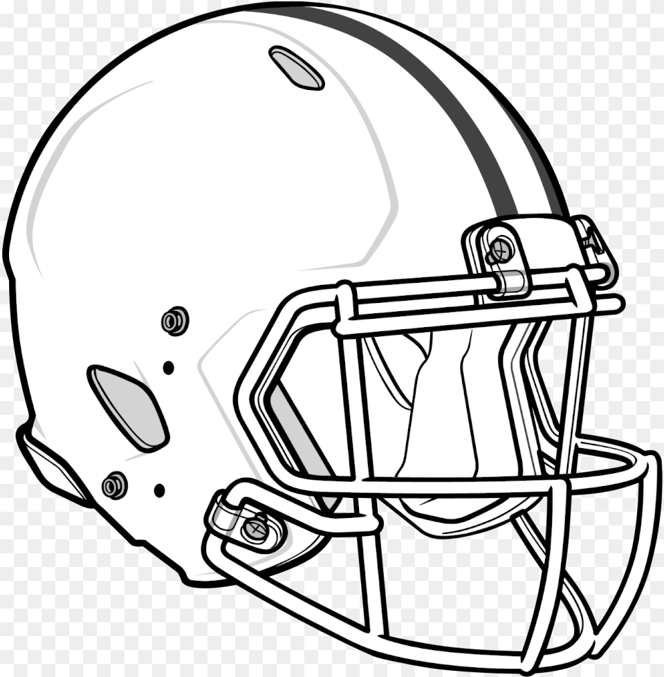 Broncos Vector Template Transparent Clipart Football Helmet Coloring Page, American Football, Person, Playing American Football, Sport Png Image