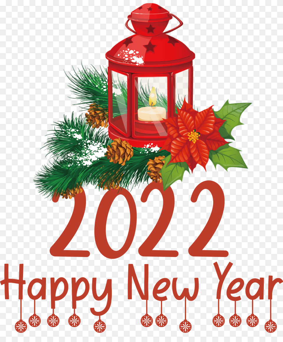 Bronners Christmas Wonderland New Year Merry Christmas And Happy New Year 2022 For New Year, Lamp, Lantern, Dynamite, Text Free Png
