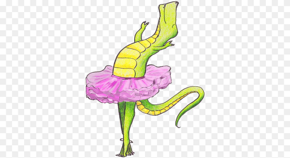 Brontosaurus And Plesiosaur Would Like To Point Out Illustration, Dancing, Leisure Activities, Person, Purple Png Image