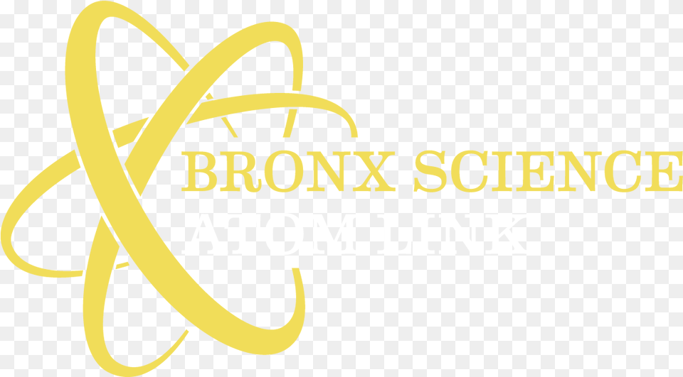 Bronx Science Atom Link Calligraphy, Logo, Text Free Png