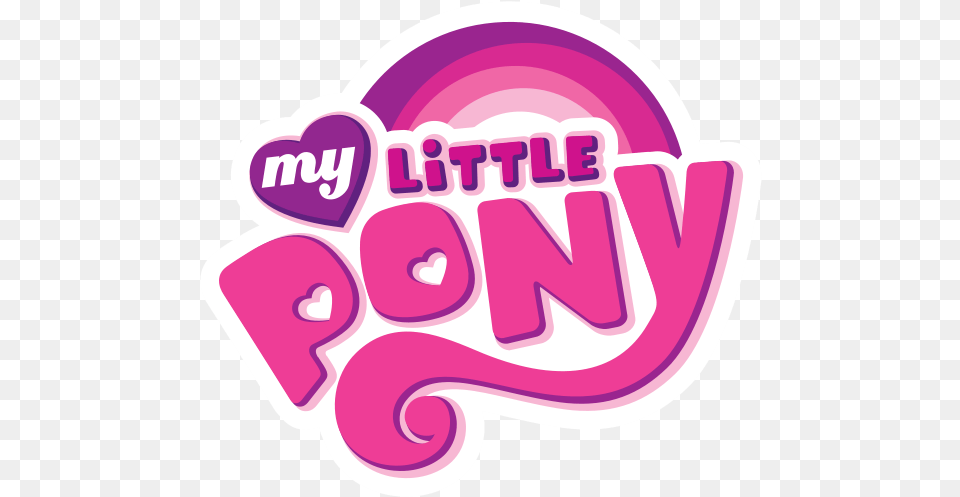 Brony Culture Brings Magic My Little Pony Words, Sticker, Purple, Art, Graphics Png