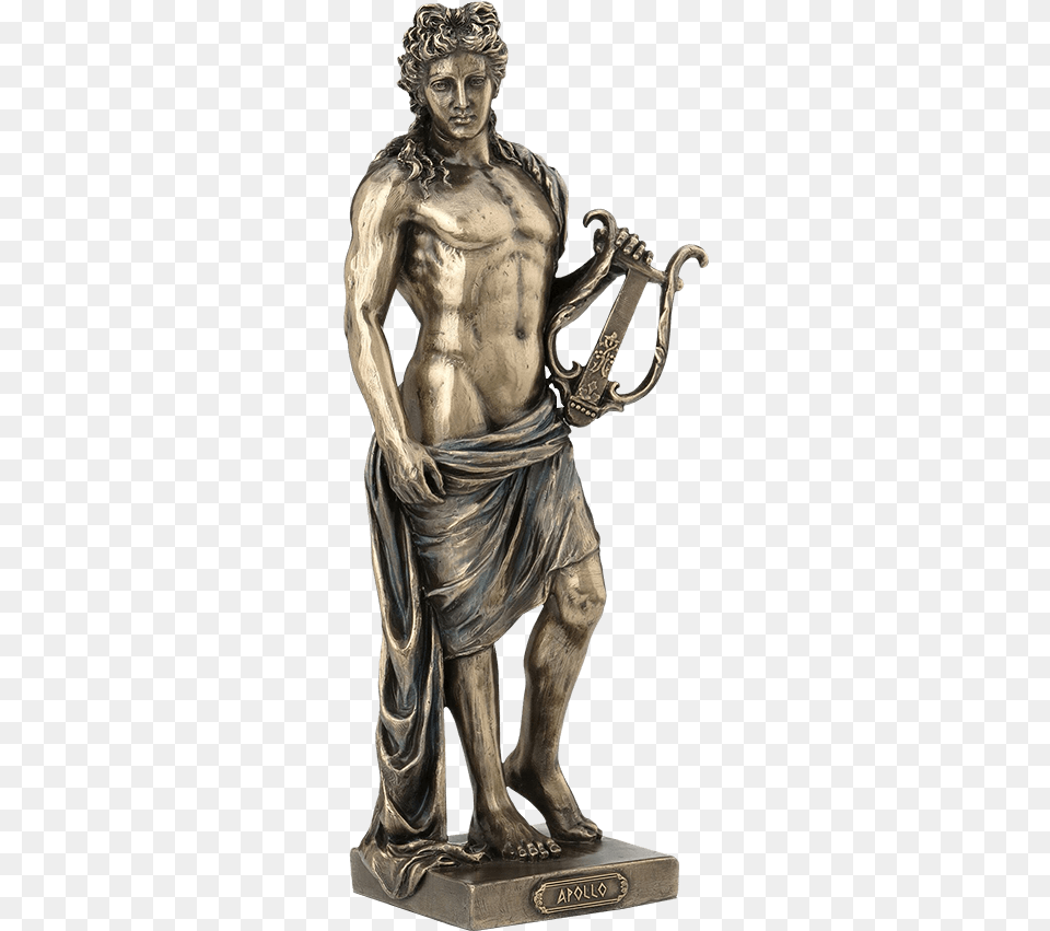 Bronze Apollo Statue Apollo Statue, Adult, Male, Man, Person Free Transparent Png