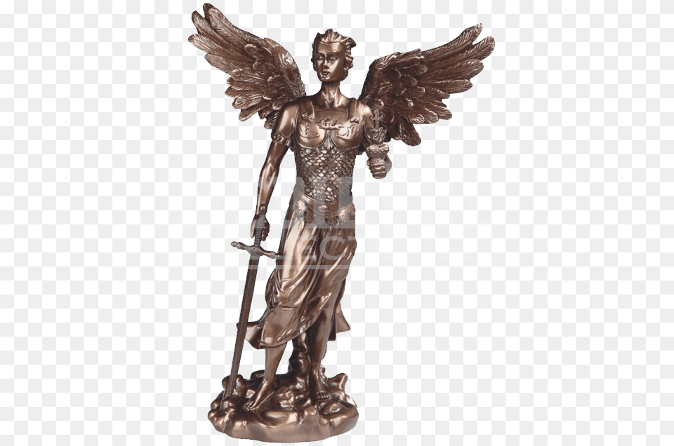Bronze Archangel Jehudiel Statue, Adult, Wedding, Person, Woman Png Image