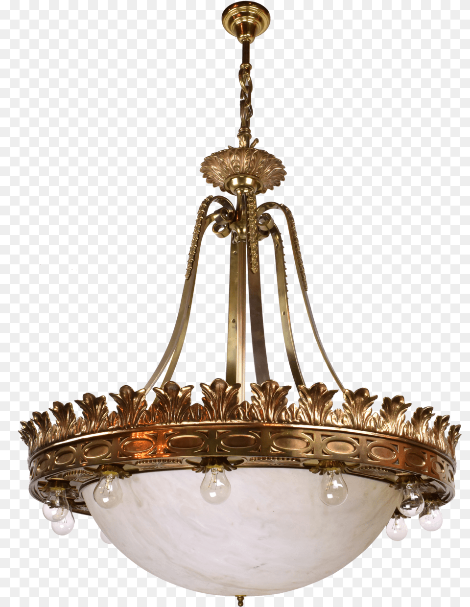 Bronze Bowl Chandelier Main Image Chandelier, Lamp, Light Fixture Free Transparent Png