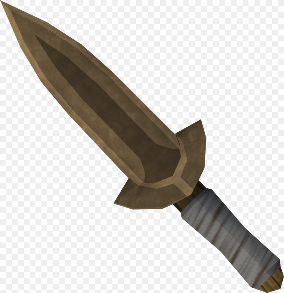 Bronze Butter Knife Runescape Bronze Dagger, Blade, Weapon Free Transparent Png