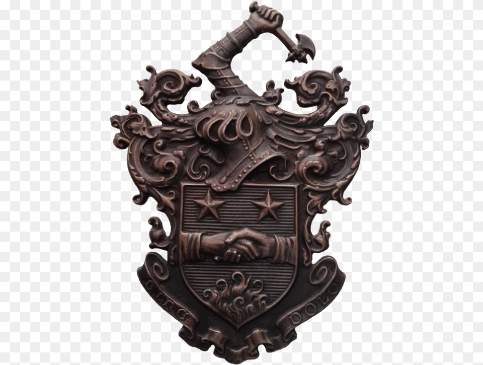 Bronze Coat Of Arms The Sandoz Family Bronze, Armor, Shield Free Png Download