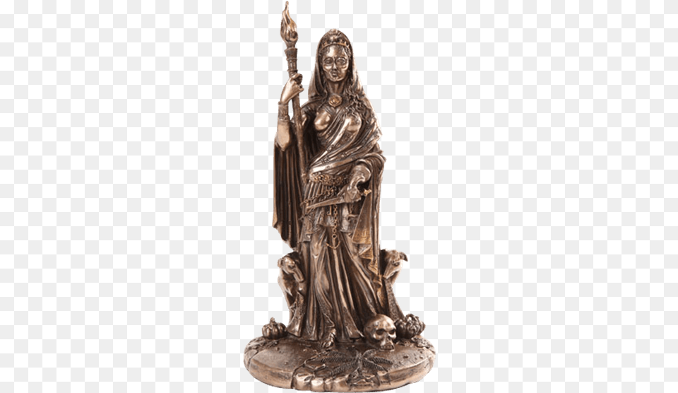 Bronze Goddess Hecate Statue Hecate Statue, Figurine, Art, Adult, Bride Free Png