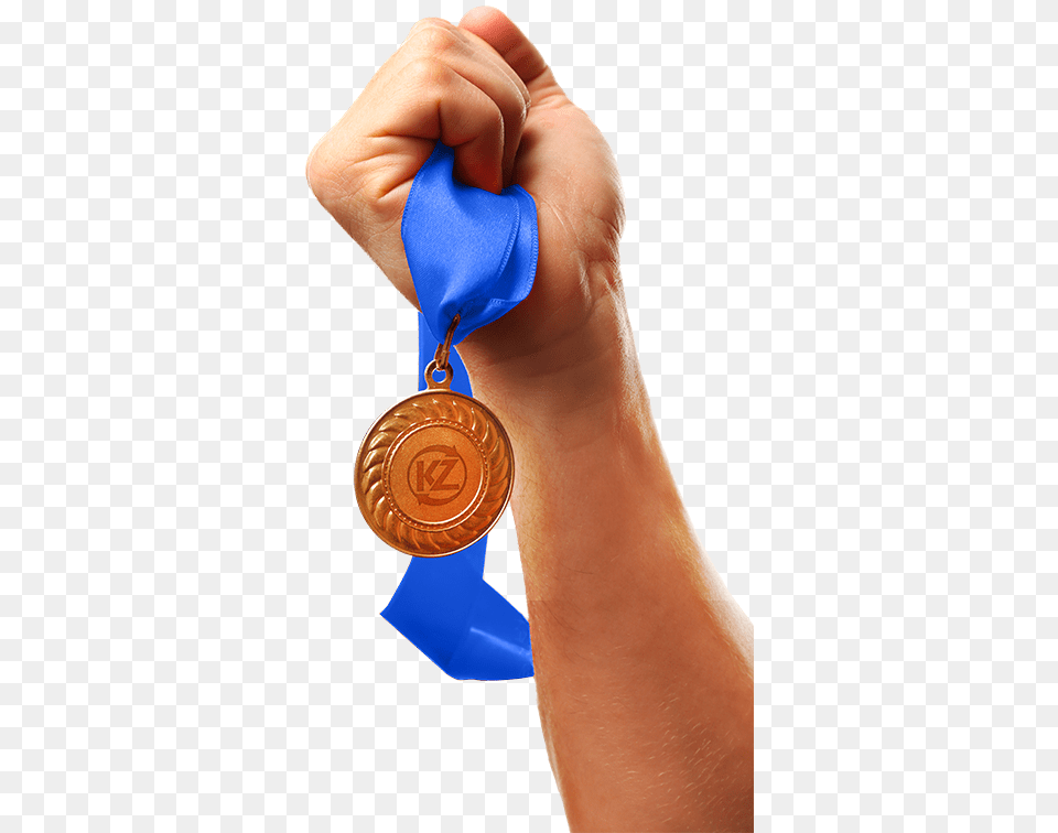 Bronze Medal Medal In Hand, Gold, Baby, Person, Gold Medal Free Png Download