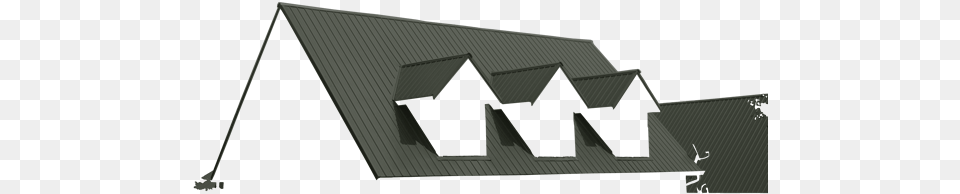 Bronze Metal Roof Hut, Recycling Symbol, Symbol, Triangle, Architecture Free Png Download