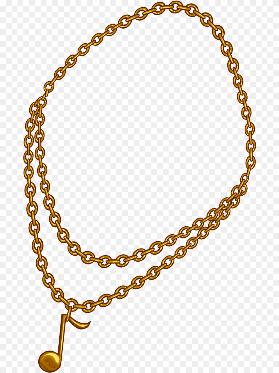Bronze Music Note Necklace Cb Edits Chain, Accessories, Jewelry, Bracelet Free Transparent Png