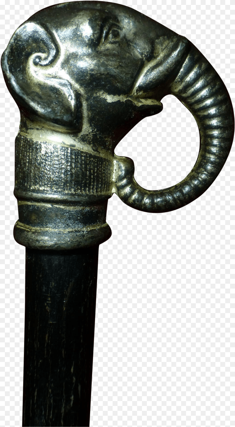 Bronze Sculpture, Stick, Cane, Person Png Image