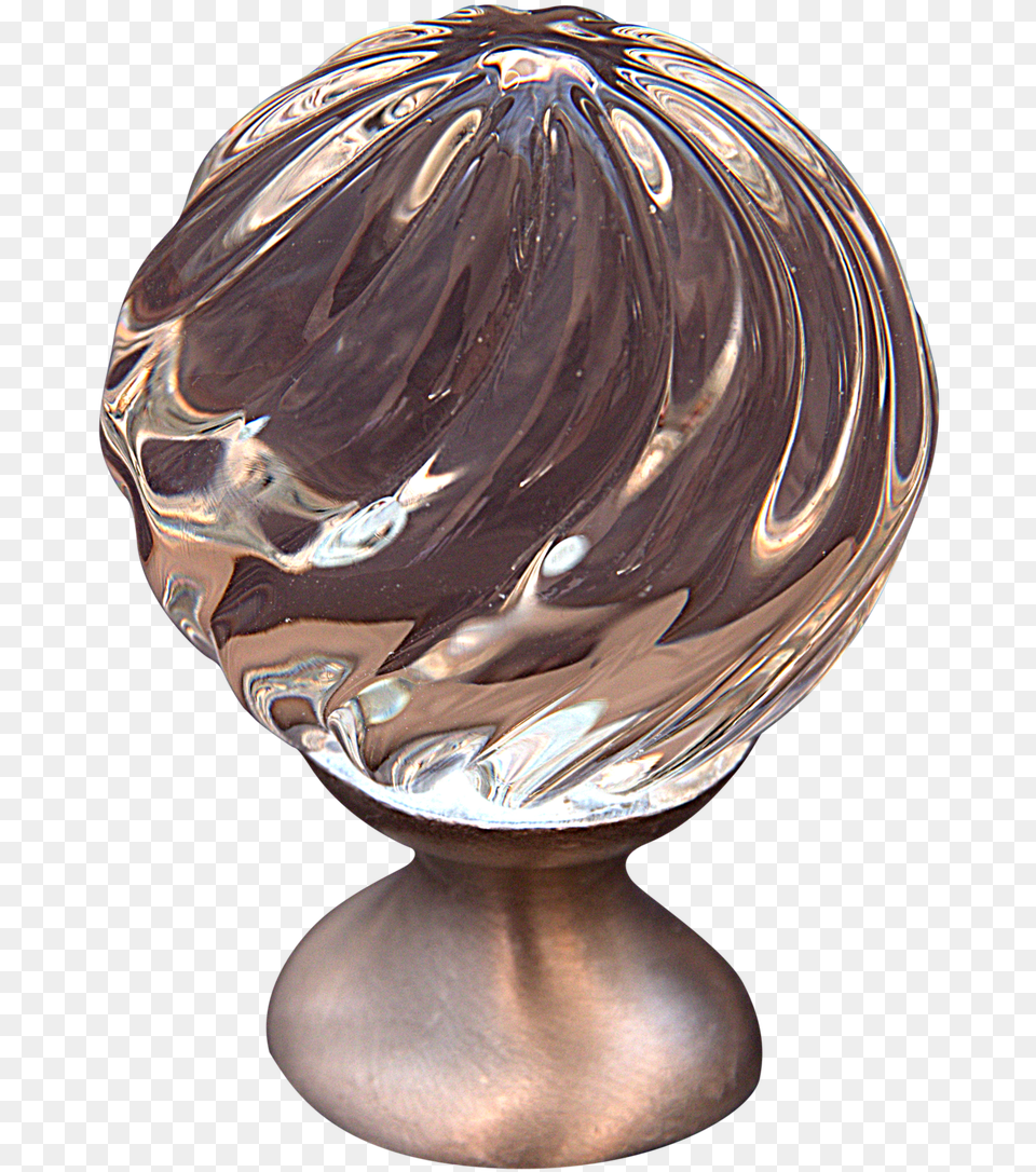 Bronze Sculpture, Crystal, Sphere, Glass, Adult Free Transparent Png