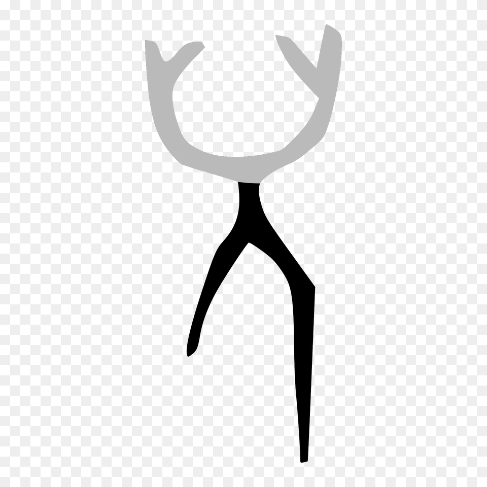 Bronze Shang Clipart, Antler, Person Png Image