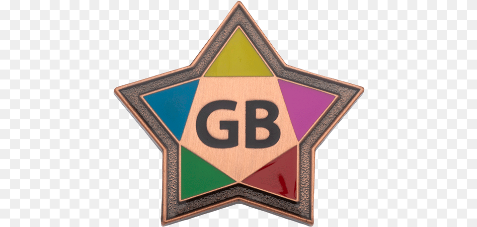 Bronze Star Emblem, Badge, Logo, Symbol Png Image