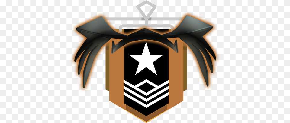 Bronze Till Diamond Rainbow Six Siege Gold, Emblem, Symbol, Logo Png Image