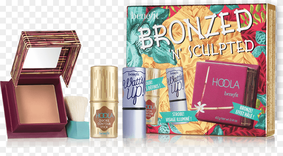 Bronzed N Sculpted Kit Benefit Hoola Bronzed N Sculpted, Cosmetics, Head, Person, Face Png