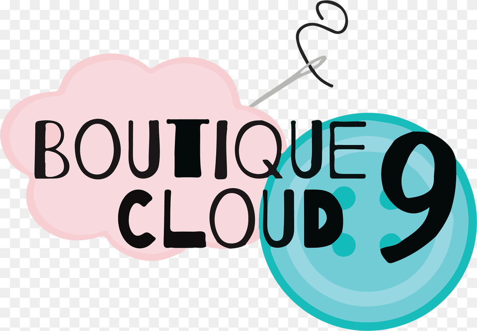 Brooke Morden Boutique Cloud 9 Logo Blue Dollar Sign, Text Png Image