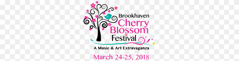 Brookhaven Cherry Blossom Festival And Returns, Envelope, Greeting Card, Mail, Paper Free Transparent Png