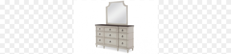 Brookhaven Dresser Legacy Brookhaven 9 Drawer Dresser Wmirror In Vintage, Cabinet, Furniture Free Png