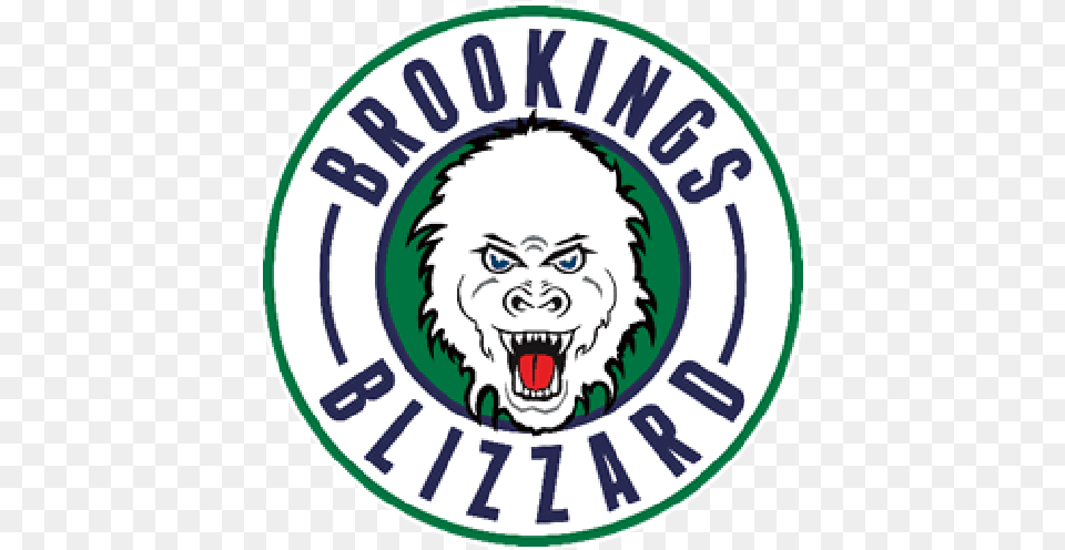 Brookings Nahl Team Considering A Move Brookings Blizzard, Logo, Face, Head, Person Free Png