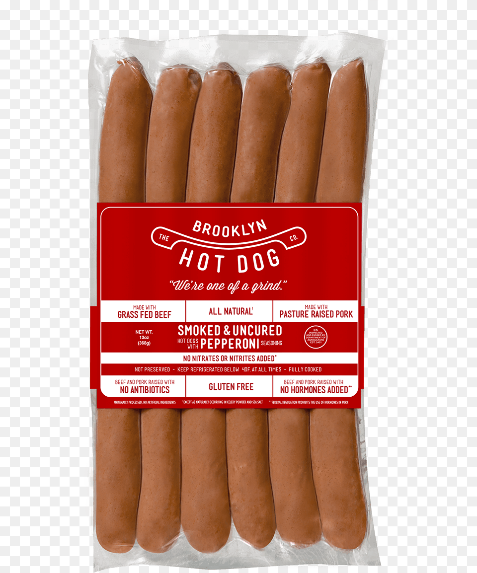 Brookly Hot Dog Company Pepperoni Dogs Pepperoni Hotdog, Food, Hot Dog Free Png